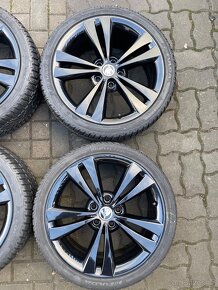 ORIGINÁL Alu Škoda NEPTUNE R18, 5x112 - TOP STAV, ZIMNÍ - 3