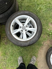 Sada alu kol AUDI A3 s pneu letními 205/55 R16 - 3