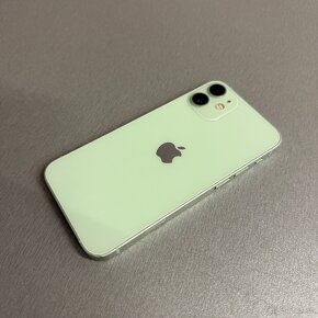 iPhone 12 mini 64GB zelený, pěkný stav, 12 měsíců záruka - 3