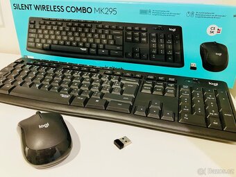 Klávesnica a myš Logitech Wireless Combo MK295 - 3