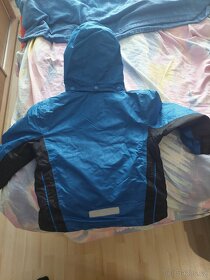 Zimní bunda modrá - 3