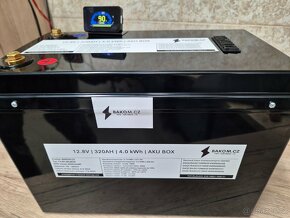 Sestava kvalitní LiFePo4 baterie 12,8V/320Ah+, smart BMS - 3