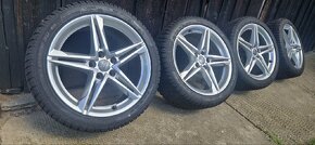 5x112 AUDI A4 B9 speedline R18 + zimni pneu ZÁNOVNÍ STAV - 3