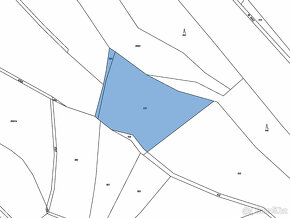 Prodej podílu 1/2 orné půdy 2582 m2 v obci Nučice, okres Pra - 3