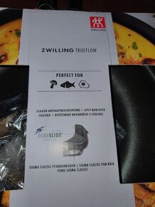 Zwilling nerez+teflon pánve, cena za 2ks - 3