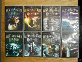 Harry Potter 1-8 kolekce DVD, český dabing+titulky, NEHRANÉ - 3