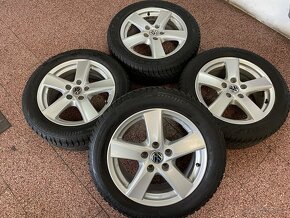 Alu kola 5x112 r16 zimní pneu 5,5mm - 3