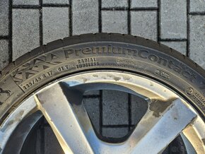 Letní pneu Continental 225/45 R17 + disky - 3