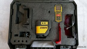 KŘÍŽOVÝ LASER Dewalt Set DW088 + DW099E v Tstak kufru - 3