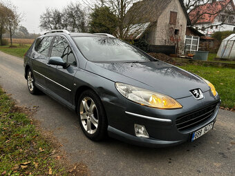 Peugeot 407 2.0 HDI 100kW, RV 2007, AUTOMAT, Panorama, Kombi - 3