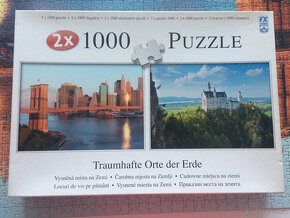 Puzzle F.X. Schmid 2x1000 Vysněná místa na Zemi - 3