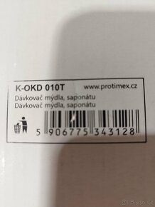 DÁVKOVAČ MÝDLA A SAPONÁTU PROTIMEX - NOVÝ - 3