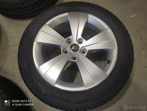 Prodám originál zimní kola ŠKODA SUPERB III 17" nová - 3