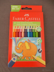 školní potřeby Faber Castell-pastelky,vodové barvy,desky - 3