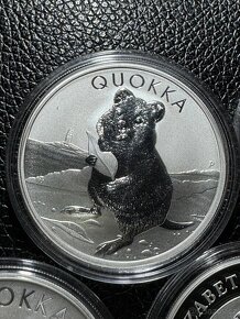 Stříbrné mince Quokka 1oz  r. 2020/21 - 3