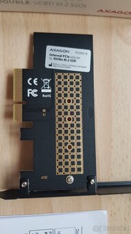 PCI-E adaptér pro M.2 NVME SSD disk AXAGON PCEM2-N - 3