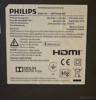 Televize Philips + set top box - 3