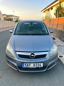 OPEL ZAFIRA 88kW, 2007, DIGIKLIMA, 7.MÍST, TAŽNÝ, POLOKŮŽE - 3