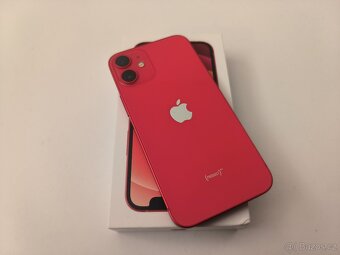 apple iphone 12 mini 64gb Red / Batéria 100% - 3