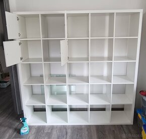 Ikea kallax 182x182cm 5x5 kostek, komoda, - 3