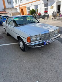 Mercedes Benz 230CE C123 Coupe /w123 - rv 1982 Biele SPZ - 3