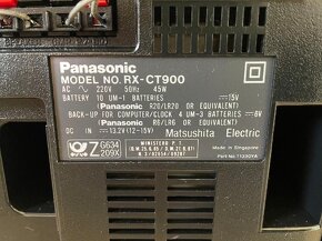 Panasonic RX-CT900. - 3