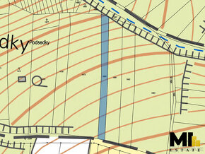 Prodej podílu 1/4 zahrady 250 m2 v obci Židlochovice, okres  - 3