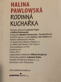 Halina Pawlowská Rodinná kuchařka - 3