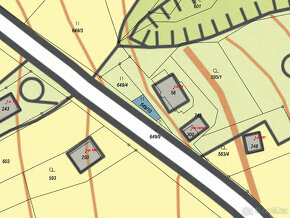 Prodej podílu 1/2 trvalého travního porostu 27 m2 v obci Juř - 3