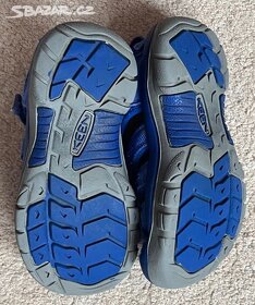Dětské sandály Keen vel. 30 modré téměř nenošené - 3