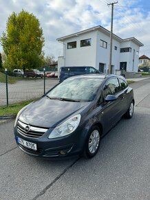 OPEL CORSA 2007 1,0i  NAJEZD POUZE  111 500 KM  KLIMA, AIRBA - 3