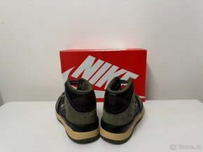 Nike Dunk High Up Medium Olive vel.38,5/24,5cm - 3