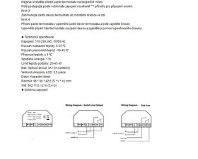 Termostat s wifi,rego i do telefonu,nový - 3