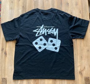 Stüssy Dice tričko černé velikost L - 3