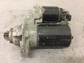 ŠKODA, VW 1.4 55KW BCA - STARTER 10 ZUBŮ 02T 911 023 R - 3