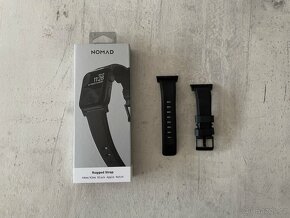 Apple Watch náramek Nomad Rugged Strap Black - 3