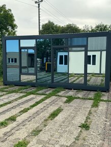 Obytný/kancelářský kontejner o rozměru 3 x 6 m - 3