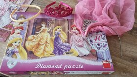 Disney Princess puzzle + čelenky - 3