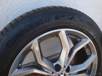 Alu kola letní pneu BMW G01 G02 X3 X4 PIRELLI 7mm 2021r - 3