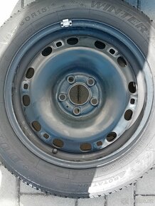 Sada zimních kol 185/60 R15 + disky 5x100 ŠKODA VW SEAT - 3