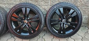 Originál alu ŠKODA Fabia 2 5x100 225/45 R17 - 6,5mm letní - 3