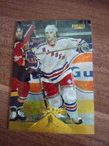 Pinnacle 1996-97 foil, silver, rink Jágr, Nedvěd, Roenick - 3