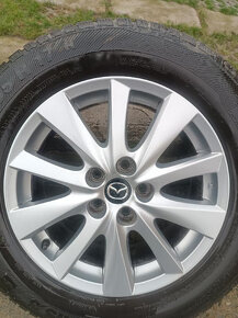 4 zimní Alu kola org. Mazda CX-5 7Jx17H2 5x114,3 ET50 - 3