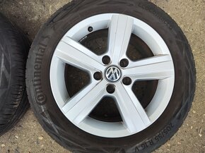 16"letní alu sada Dover 5x112 origo Golf 7 Touran Caddy 2K - 3