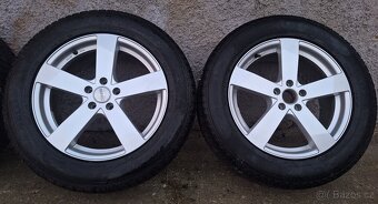 Alu kola R18 5x108 Dezent + zimní pneu 235/60/18 Pirelli - 3