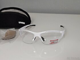 UVEX Blaze lll White Black/Mirror Silver Cyklistické brýle - 3
