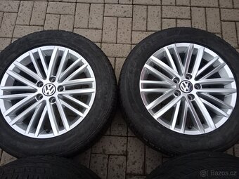 alu kola 5x112 r17 VW Tiguan a letní pneu 235/55/17 - 3