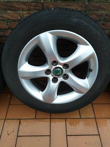 Alu kola 15" orig Škoda Fabia II - 3