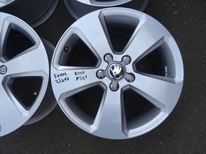 Alu disky originál Škoda 17", 5x112, ET 50, šíře 7,5J - 3