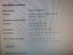 Počítač HP | i-5 4 core, 16GB ram - 3